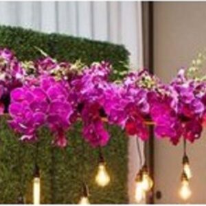 ΤΕΧΝΗΤΆ ΆΝΘΗ ΟΡΧΙΔΈΑΣ γιρλάντα