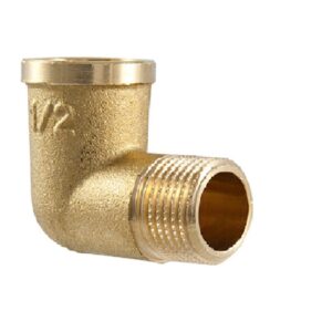 Γωνία ορειχάλκινη Θηλ.-Αρσ. 1/2" TDM BRASS