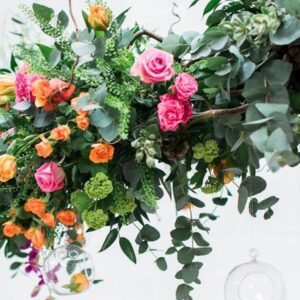 τεχνητά πορτοκαλι άνθη