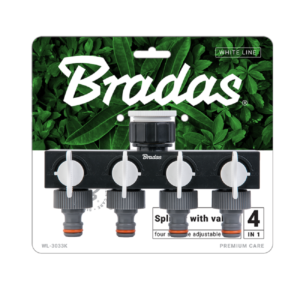 Bradas WL-3033K Παροχή 4 εξόδων με διακόπτες