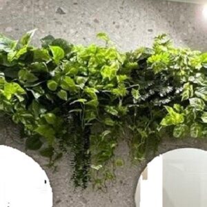 Τεχνητή γιρλάντα   κρεμαστή πρασινάδας 2.30μ.