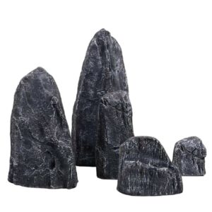 Τεχνητοί βράχοι ανθρακί σετ5 υ(68-54-42-24-18)