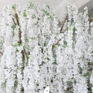 κρεμαστό τεχνητό δεντρο λευκο