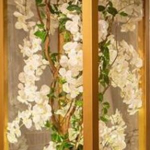 Διακοσμητική τεχνητή ορχιδέα 1.80μ.