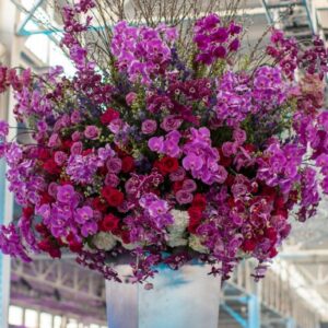 Τεχνητή ορχιδεα φουξ 1,80μ.