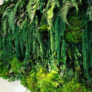 Κάθετος κήπος με φυλλώματα κρεμαστά Υ 0,80 χ 1,60μ.