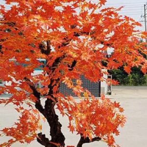 Τεχνητό δεντρο πορτοκαλοκόκκινο 2,50μ.