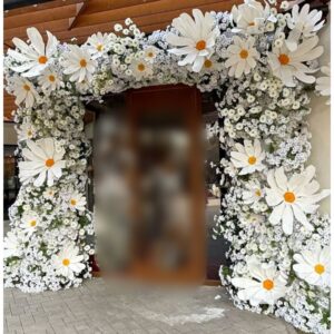 Τεχνητά ανθη γιγας γιρλάντα Υ 3Μ