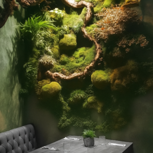 Διακόσμηση τοίχου με WALL MOSS ΔΑΣΟΣ Υ2 Χ 1,60Μ.