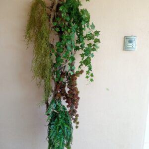 Τεχνητά φυτα σε ριζα για τοιχο Υ1,80μ.