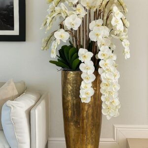 ΤΕΧΝΗΤΉ ΟΡΧΙΔΕΑ ΣΕ ΚΑΣΠΩ ΧΡΥΣΟ Υ1,80μ.