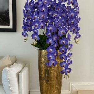 ΤΕΧΝΗΤΉ ΟΡΧΙΔΕΑ ΣΕ ΚΑΣΠΩ ΧΡΥΣΟ Υ1,80μ.