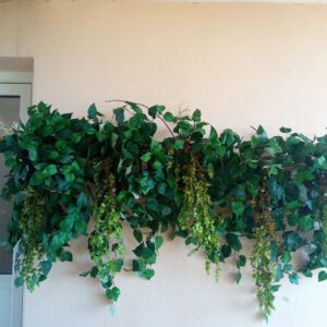 Τεχνητά φυτα γιρλάντα με ευκάλυπτο 1,50μ. χ Υ0,60