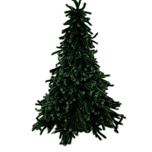 Δέντρο πράσινο βελούδινο 1,50Μ.